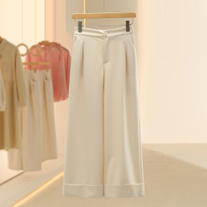 Quần Tây Công Sở Rộng Rãi Phong Cách Hàn Quốc Thời Trang Thường Ngày Mùa Thu Đầu Tiên Quần Ống Rộng Thoải Mái