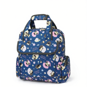 Ultra-Light Oxford Fabric Handbag with Pull Rod Portable Luggage Mini Suitcase for Check-In Foldable Travel Bag for Casual Use