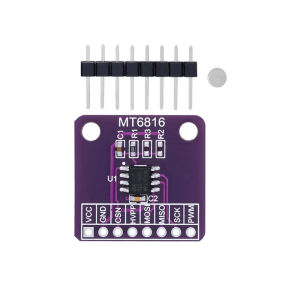 Mô-đun Cảm Biến Mã Hóa Từ Tính 12-bit Tốc Độ Cao MT6816 Để Đo Góc Cảm Biến Điện Trở Kim Loại Dùng Cho Robot Và Tự Động Hóa Công Nghiệp