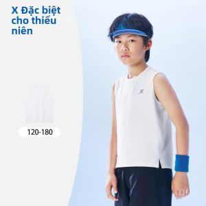 XTEP | Áo Vest Không Tay Dễ Khô Phong Cách Học Sinh