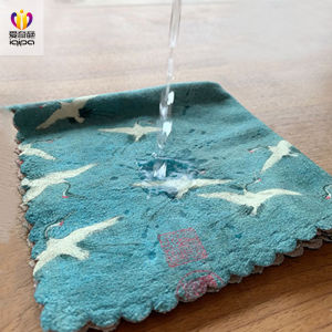 Thickened Absorbent Tea Towel Original Song Huizhong Ruihe Picture Professional Tea Cup Towel Chinese Style Court Theme