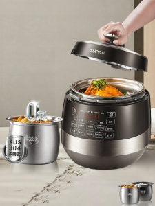 Supor | Nồi Áp Suất Điện Chống Dính Titan 6L