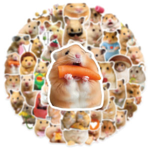 BỘ 50 Phong Cách Chữa Lành Ngộ Nghĩnh Hamster Graffiti Dán Thẩm Mỹ Đề Can Cho DIY Đồ Chơi Chai Túi Du Lịch Sáng Tạo Quà Tặng Dành Cho Lứa Tuổi Từ 14 Trở Lên