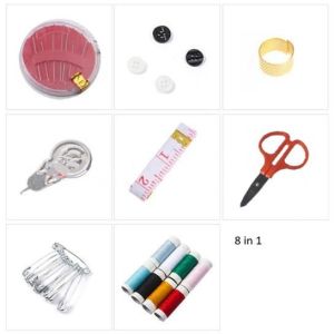 649 Kotak Perlengkapan Jahit / Sewing Kit Box / Paket Perlengkapan Menjahit / Kotak Alat Jahit