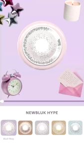 SOFTLENS NEWBLUK HYPE NORMAL & MINUS (-0.50 s/d -6.00) BY CTK / SOFLENS 14.5 mm SOFLEN