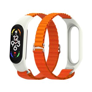 สายนาฬิกา Xiaomi Alpine Nylon สายนาฬิกา Mi band 7 6 5 4 3 สายนาฬิกาไนลอนMi band 8/9