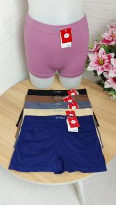 Celana SOREX 4067 Seamless 2in1 Celana Dalam Dan Hotpants Wanita Fit M-XXL Bahan Rajut Stretch