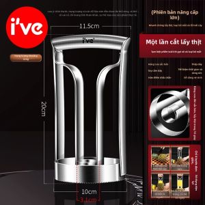 IVE | Thiết Bị Gọt Và Loại Bỏ Hạt Dứa Inox