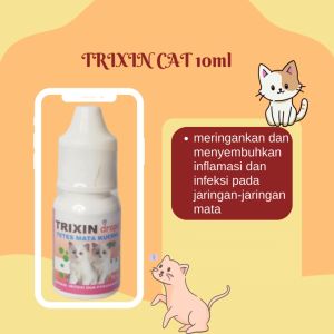 TRIXIN CAT 15 ml - Obat Tetes Mata Dan Hidung Kucing