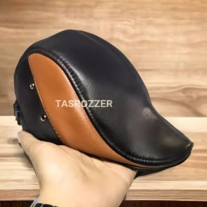 Topi pet kulit pria model keren