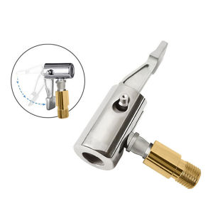 JaneDream ตัวเชื่อมต่อปั๊มเติมลม สำหรับยางรถยนต์แบบพกพาคอมเพรสเซอร์หัวจับดอกสว่าน สร้างสรรค์ยาง ซ่อมท่อ ไม่ต้องผ่าตัด เพื่อซ่อมยางกลาง รวมปริมาณ 100 ลิตร