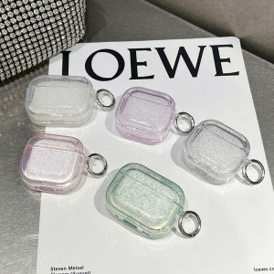 เคสหูฟังใสกลิตเตอร์สุดน่ารัก For Apple Airpods 4 3 2 เคสหูฟัง TPU นุ่ม Airpods Pro 2 2nd Generation Airpods 4th Generation airpods3 เคสป้องกันหูฟังไร้สายซิลิโคนใส