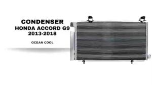 แผงแอร์ ฮอนด้า แอคคอร์ด ปี 2013-2018 (โฉม G9) CD0216 CONDENSER HONDA ACCORD 13-18 G9 แผงรังผึ้งแอร์ แอดคอด แผงคอยล์ร้อน คอยล์ร้อน