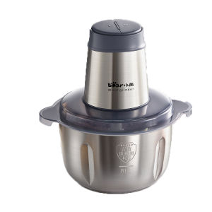 「China Plug」Bear | Stainless Steel Large Capacity Automatic Meat Grinder & Mixer