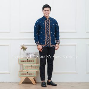 Kemeja Batik Lengan Panjang modern Kemeja Batik Kondangan