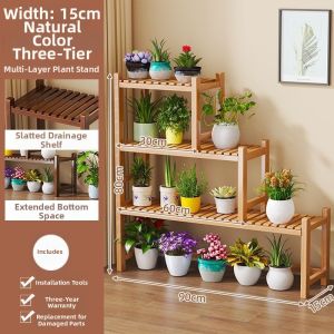 Indoor Balcony Staircase Multi-level Flower Rack