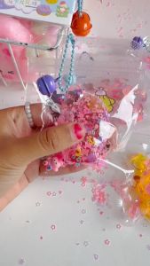 TABA SQUISHY ACRYLIC STICKER CUTE CHARACTER mainan pencetan jelly squeeze my melody kuromi sanlio srio cinnamoroll cinamo cinamorol pompompurin purin hk