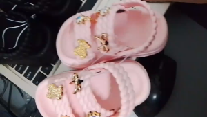 Kids Fashion Sandals with decorative straps and thick soles suitable for casual wear.