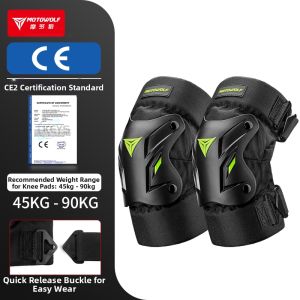 MOTOWOLF | Spring Summer Motorcycle Knee Pads Windproof and Warm