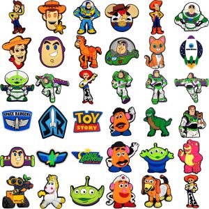 Potdemiel | Toy Story Buzz Lightyear Giày Quyến Rũ PVC DIY Phụ Kiện Làm Vòng Tay Móc Khóa Dự Tiệc Trẻ Em Quà Tặng 10-100 Chiếc