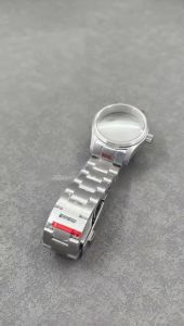 36mm 39mm Brushed Pilot Watch Case Sapphire Glass With Bracelet Compatible Fit NH34 NH35 NH36 ETA2824 PT5000 Miyota9015 Movement