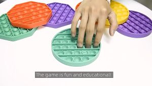 Mainan Popit Fidget Push it: Mainan Trend Tiktok & Edukasi Sensorik