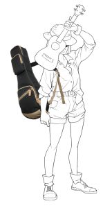 กระเป๋าใส่อูคูเลเล่แบบมืออาชีพป้องกันการกระแทกอย่างหนาผ้าใบทนทานพร้อมสายสะพาสกระเป๋าเป้ที่ปรับได้และระบายอากาศได้สองชั้นเก็บของสำหรับอูคูเลเล่ขนาด23นิ้ว