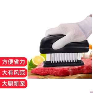 Búa Mềm Thịt Bằng Thép Không Gỉ Có Thể Tháo Rời 48 Kim Dùng Để Mềm Thịt Bò Và Lạp Xưởng Búa Mềm Thịt Dùng Trong Nhà Bếp