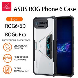 Xundd vỏ điện thoại cho ASUS điện thoại ROG 6/điện thoại ROG 6 Pro/điện thoại ROG 6D trường hợp 4-góc TPU chống sốc bảo vệ trường hợp chống rơi chống bảo vệ chống xước bao gồm vỏ mềm