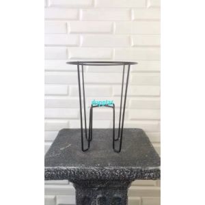 Standing Pot Besi Kaki 4 Tatakan Pot Dekorasi Ruangan