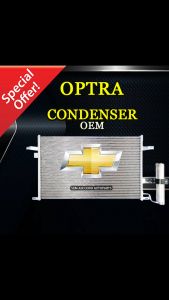 CHEVROLET OPTRA OEM NEW CONDENSER (CAR AIRCOND SYSTEM)