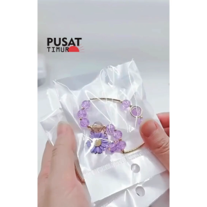 Gelang Kristal Bunga Matahari Aksesoris Korean Wanita Aestethic Lucu | PUSAT TIMUR