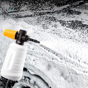 SEAMETAL Car Washer Foam Generator Washing Snow Foam Spray Bottle Lance Sprinkler High Pressure Water Hose Nozzle Clean Tool