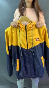 HOLDERS Jaket Pria Wanita Parasut Warna Kombinasi | Windbreaker Jacket Olahraga Casual Vintage