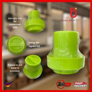 Bekas Simpan Susu Tin/ Bekas Plastik/ Condensed Milk Container
