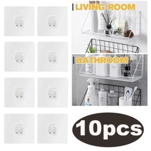 10/5/3ชิ้นตะขอกาว / ตะขอชั้นวางของในห้องอาบน้ำ / ตะขอติดผนังกรงเล็บคู่