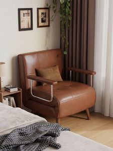 DONGMU | Foldable Solid Wood Single Sleeper Sofa Bed for Small Spaces