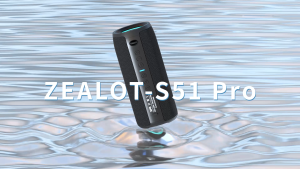ZEALOT S51Pro Portable Bluetooth Speaker 6000mAh Wireless Sound Box RGB Light TWS Stereo Bluetooth 5.2 Dual Driver For Camping Travel Beach Home Outdoor Gathering
