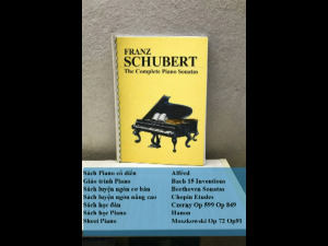 Schubert "The Complete Piano Sonatas" - Trọn bộ 21 bản Sonata cho Piano của Franz Schubert (Giáo trình Piano cổ điển)