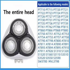 HQ64 Replacement Shaver Head for Philips AT750 AT890 PT860 PT866 AT798 PT721 PT722 PT720 PT725 Razor Blade