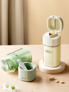 Dispenser Pill Cutter 1/2 Tablets Grinder Cut Pills Handy Gadget Medicine One Divided into Two Medicine Grinder Cutting