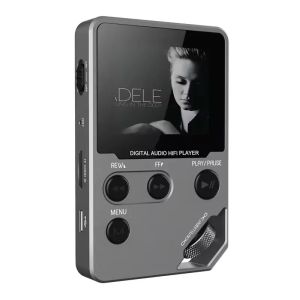 C5 8GB Lossless Bluetooth MP3 Music Player Zinc Alloy BodyRotary ControlsWireless ConnectionFM RadioVoice Recorder
