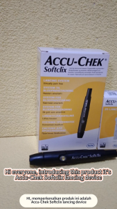 Accu-Chek Softclix Set Kit (Pen + Lancets 25s) lancing device Soft-clix Accuchek Accu-check 罗氏血糖机