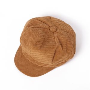 Beret Women Newsboy Cap Vintage Beret Painter Hat Winter Hats For Women Men Octagonal Caps Female Bone Solid Color Casual