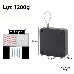 Bộ Đóng Cửa Tự Động Không Cần Khoan Lực Kéo 500g-1200g Đóng Êm Bằng Thép Không Gỉ Phụ Kiện Nội Thất