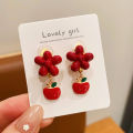 Red Star Shaped Ear Cuff for Girls Children's Cartoon Headwear Cute Ear Decoration Pain Free Girl's Fashion Accessory. 