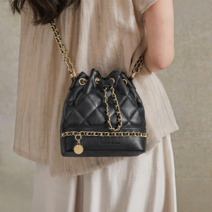 CinvaiKrose | Chic Leather Bucket Bag Shoulder