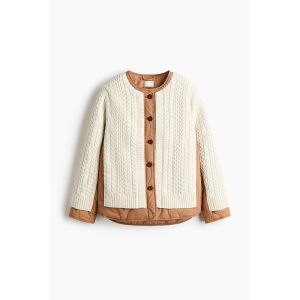 H&M Womens Cotton Jacket 2025 New Winter Fashion Single Button Warm Sweet Layered Styling Autumn Collection 1312631