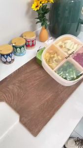 Fresh-Keeping Refrigerator-Specific Storage for Scallions Ginger and Garlic Sealed Storage Tray Multi-Functional Fruit Compartment Ingredient Tray