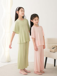 YINGXIAOYA | Bộ Quần Áo Tay Ngắn Thấm Hút Mồ Hôi Cho Bé Gái Đeo Gia Đình